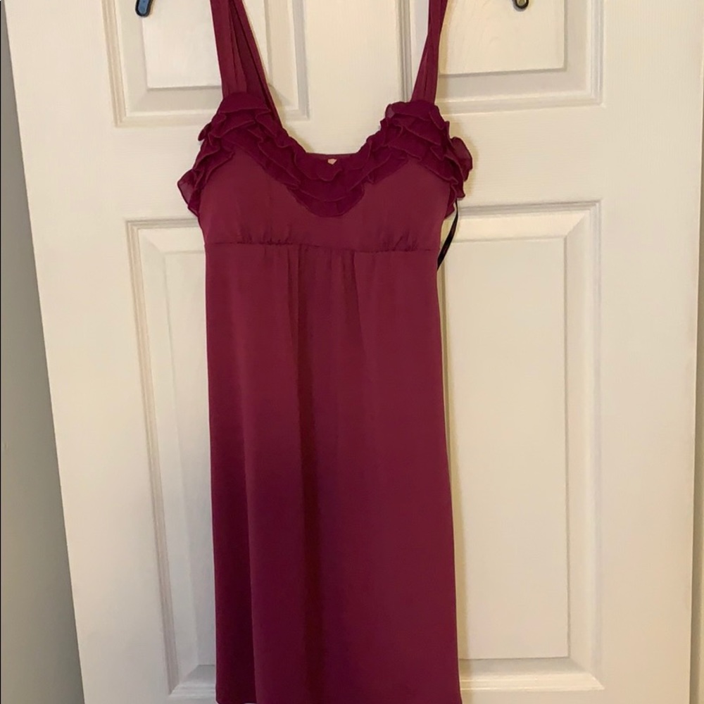 Purple dress